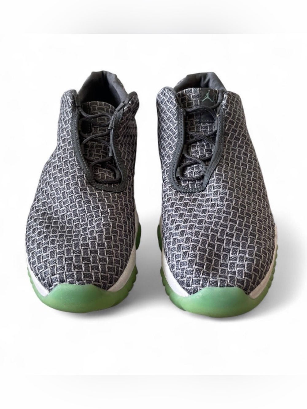 Air Jordan Future Low 718948-006 Wolf Grey Emerald Rise Men’s Size 10.5